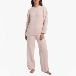Cozy Pink Women's Crewneck Lounge Set